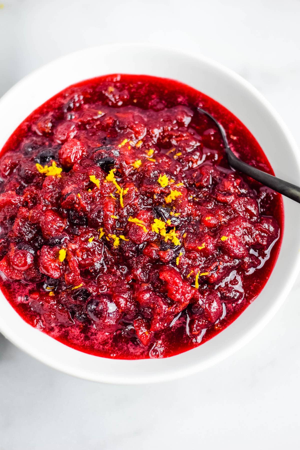 Naturally Sweetened Cranberry Sauce