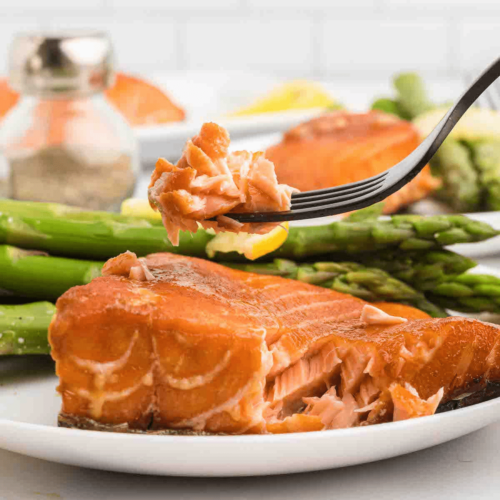 Grilled Traeger Salmon with Marinade Olive & Artichoke