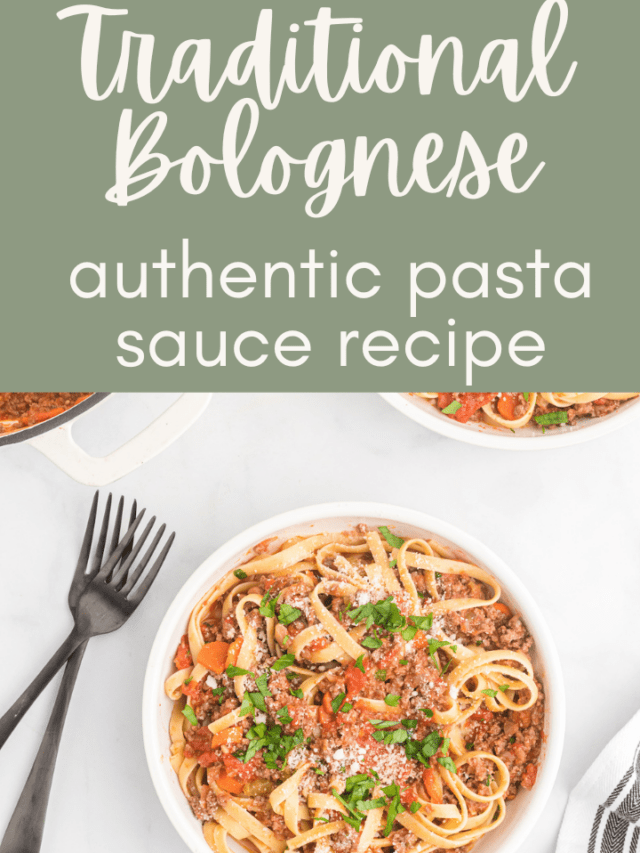 Authentic Bolognese Sauce Recipe